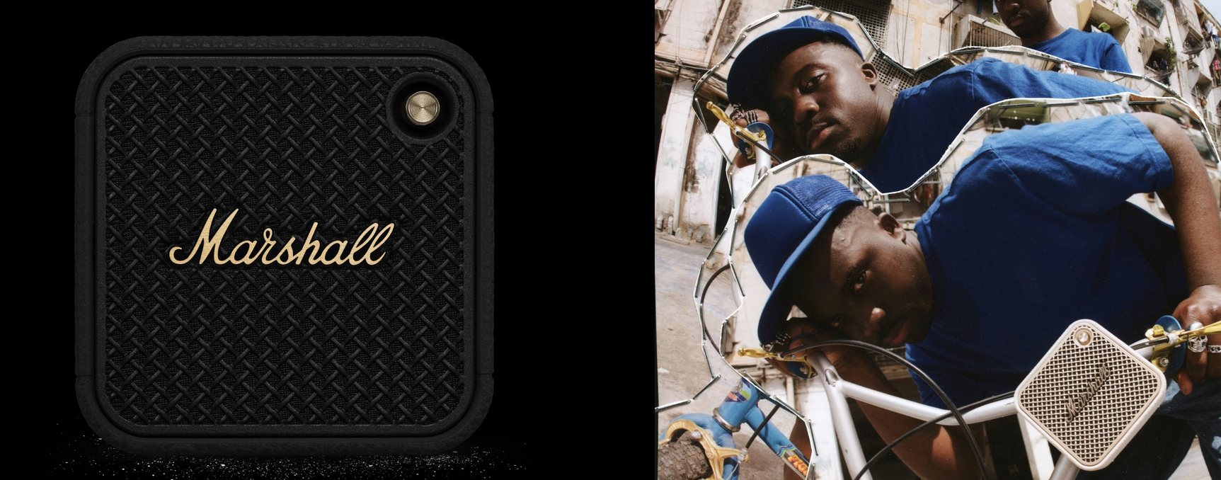 Nešiojama kolonėlė, Marshall Willen II, Juodos spalvos aprašymas - Prekės nuotrauka