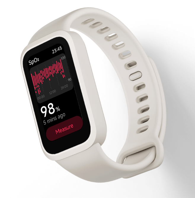 Išmanioji apyrankė Xiaomi Smart Band 9 Active, Violetinės spalvos aprašymas - Prekės nuotrauka