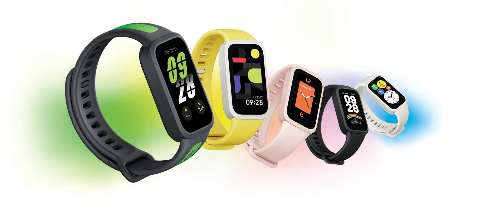 Išmanioji apyrankė Xiaomi Smart Band 9 Active, Violetinės spalvos aprašymas - Prekės nuotrauka