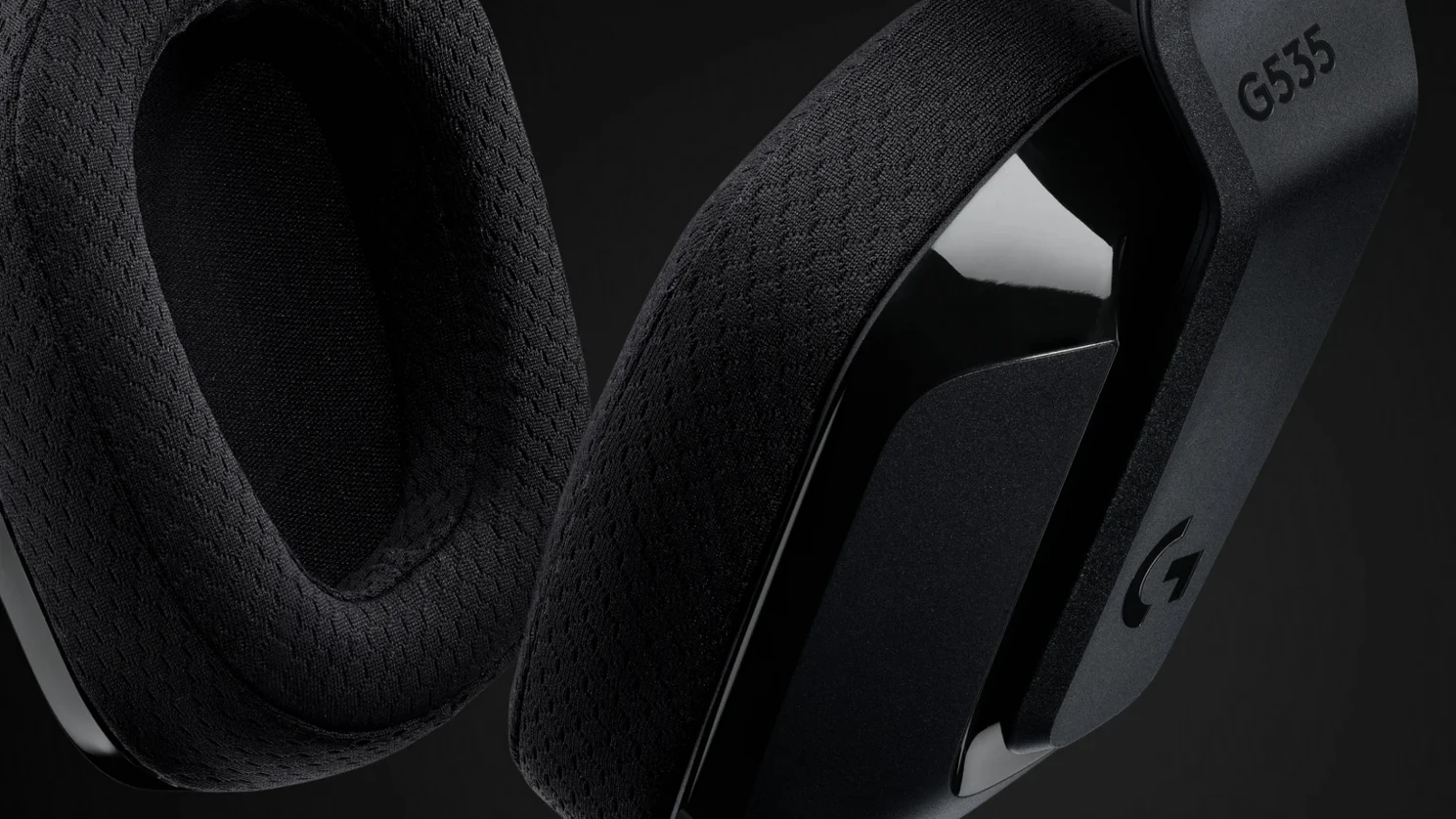 Ausinės Logitech G535 LIGHTSPEED WIRELESS HDS, Mėlynai juodos aprašymas - Prekės nuotrauka