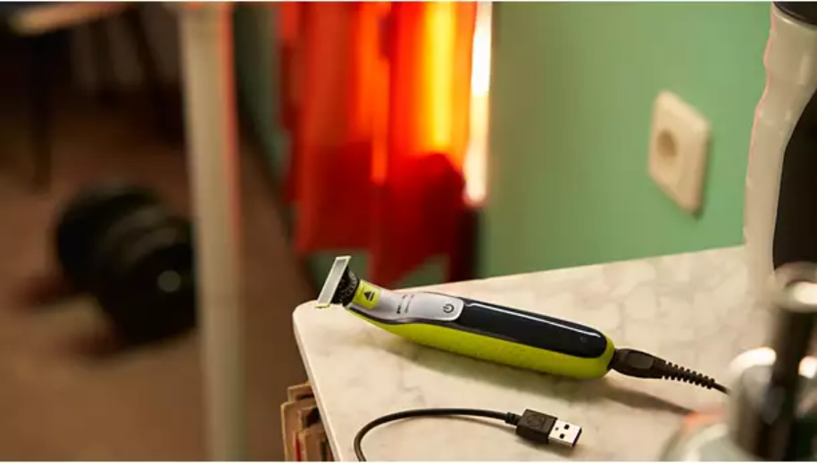 Barzdaskutė Philips Oneblade QP2734/23, 360 blade, 5-in-1 comb (1,2,3,4,5 mm), 60 min. veikimo laikas/ 4 h. įkrovimas aprašymas - Prekės nuotrauka