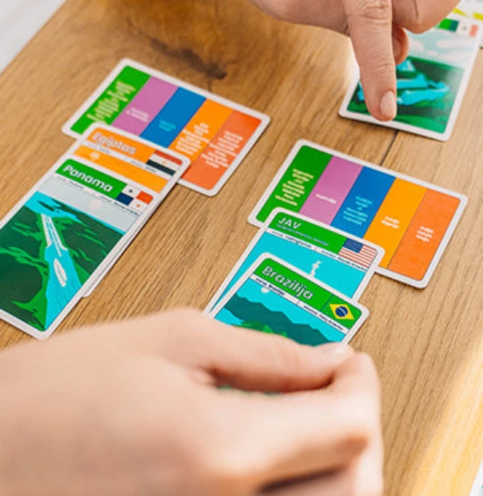 Stalo žaidimas BRAIN GAMES Quizwiz | LT aprašymas - Prekės nuotrauka