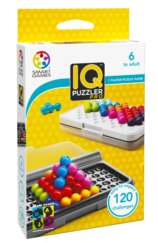 Loginis stalo žaidimas Smart Games IQ Puzzler PRO (lietuvių k.) aprašymas - Prekės nuotrauka