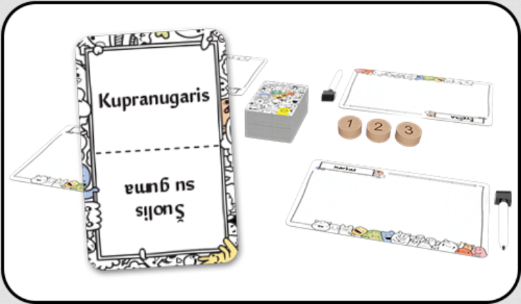 Stalo žaidimas BRAIN GAMES Catch Sketch | LT aprašymas - Prekės nuotrauka
