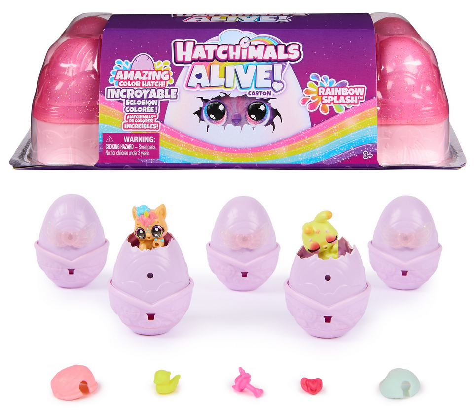 Žaislinis rinkinys Spin Master Hatchimals Alive! 5 figurėlės aprašymas - Prekės nuotrauka