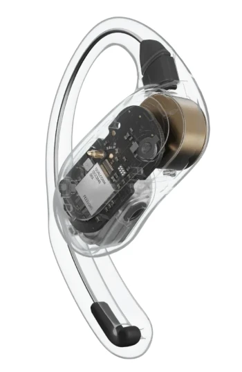 Ausinės Shokz OpenFit Air, Baltos spalvos aprašymas - Prekės nuotrauka