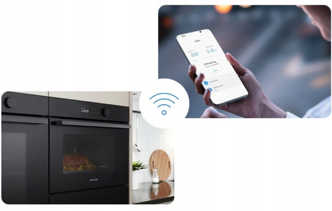 Įmontuojama mikrobangų krosnelė Samsung NQ5B5713GBK, Juodos spalvos aprašymas - Prekės nuotrauka