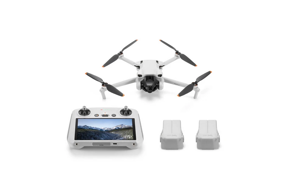 Dronas DJI Mini 3 Fly More Combo (su išmaniuoju pultu) aprašymas - Prekės nuotrauka