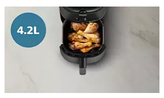 Gruzdintuvė Philips Airfryer 1000 Series NA120/00, 4.2 L aprašymas - Prekės nuotrauka