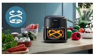 Gruzdintuvė Philips Airfryer 1000 Series NA120/00, 4.2 L aprašymas - Prekės nuotrauka