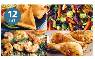 Gruzdintuvė Philips Airfryer 1000 Series NA120/00, 4.2 L aprašymas - Prekės nuotrauka