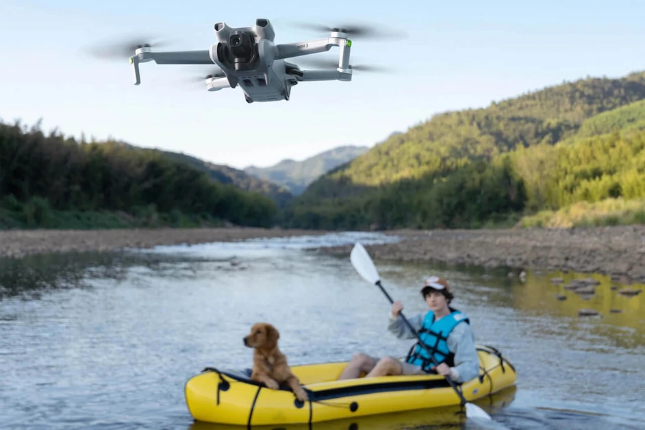 Dronas DJI Mini 3 Fly More Combo (su išmaniuoju pultu) aprašymas - Prekės nuotrauka