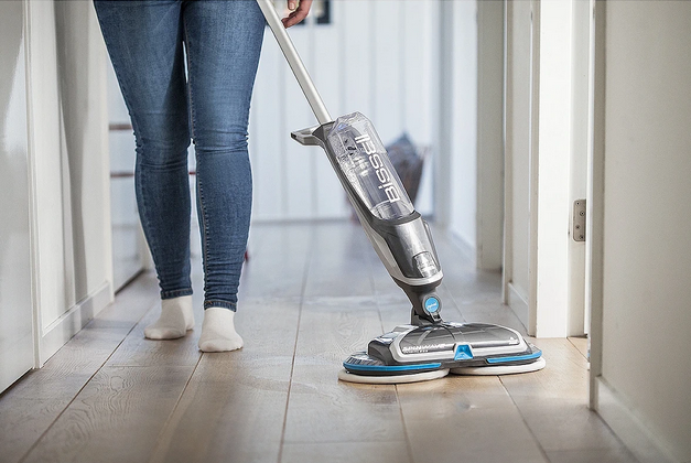 Grindų plovimo įrenginys Bissell SpinWave, belaidis, 20 min aprašymas - Prekės nuotrauka