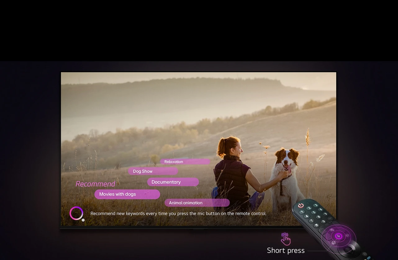 Televizorius LG AI UT81 4K TV | 86UT81003LA | 86 | Smart TV | webOS24 | UHD | Juodas aprašymas - Prekės nuotrauka