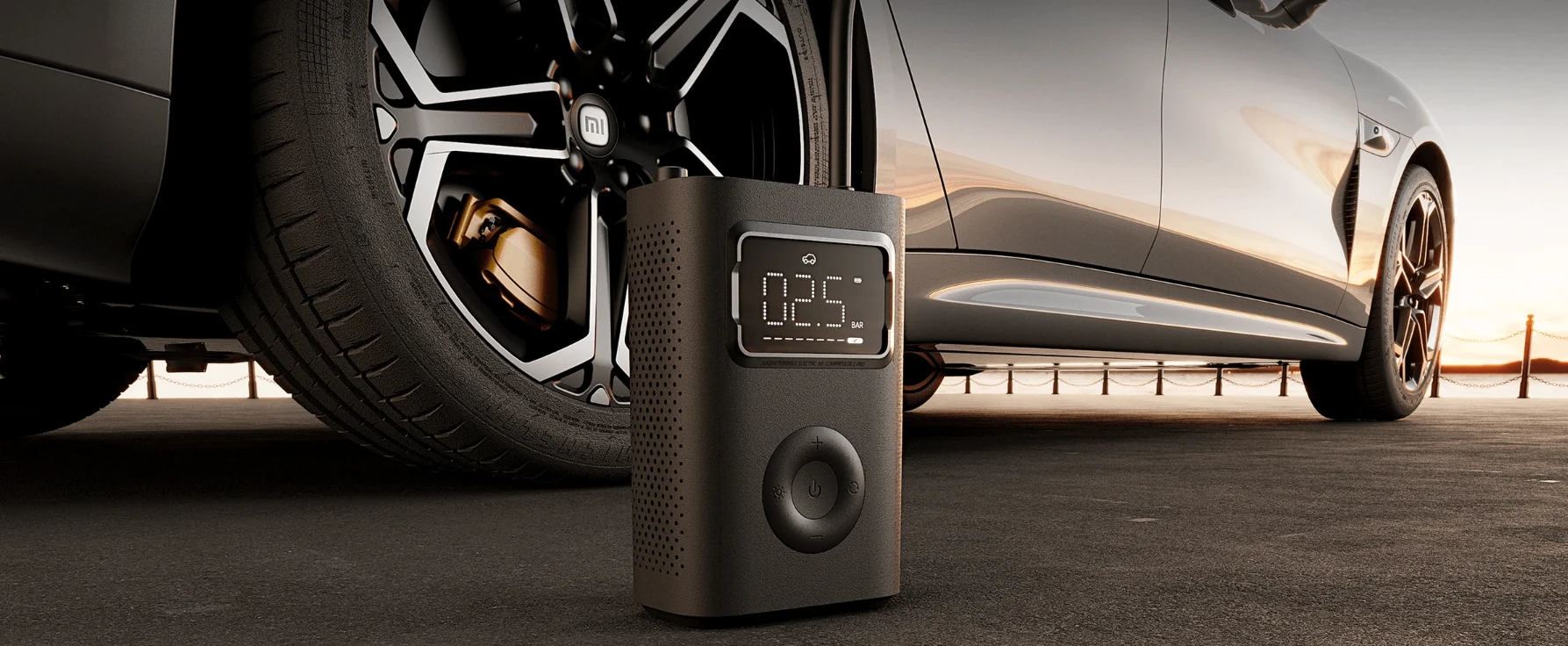 Xiaomi Air Compressor 2 Pro Nešiojamas elektrinis oro kompresorius aprašymas - Prekės nuotrauka