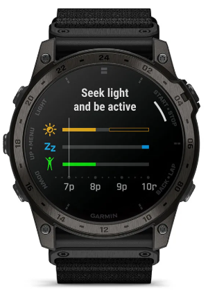 Išmanusis laikrodis Garmin Tactix 7 Amoled Edition. Aukštos klasės taktinis GPS laikrodis su adaptyviu spalviniu ekranu aprašymas - Prekės nuotrauka