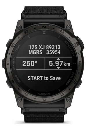 Išmanusis laikrodis Garmin Tactix 7 Amoled Edition. Aukštos klasės taktinis GPS laikrodis su adaptyviu spalviniu ekranu aprašymas - Prekės nuotrauka