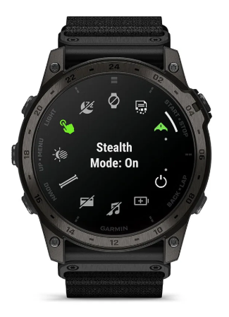 Išmanusis laikrodis Garmin Tactix 7 Amoled Edition. Aukštos klasės taktinis GPS laikrodis su adaptyviu spalviniu ekranu aprašymas - Prekės nuotrauka