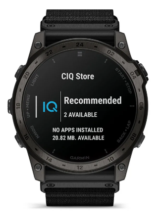 Išmanusis laikrodis Garmin Tactix 7 Amoled Edition. Aukštos klasės taktinis GPS laikrodis su adaptyviu spalviniu ekranu aprašymas - Prekės nuotrauka