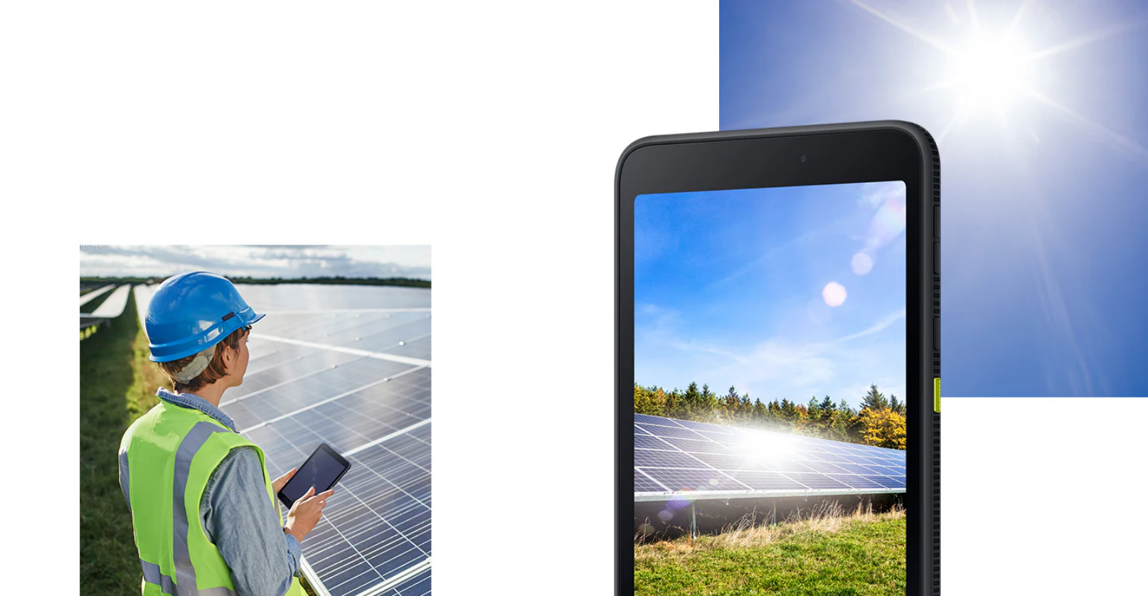 Planšetinis kompiuteris Samsung Galaxy Tab Active5, Žalios spalvos aprašymas - Prekės nuotrauka
