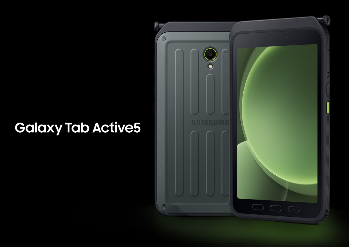 Planšetinis kompiuteris Samsung Galaxy Tab Active5, Žalios spalvos aprašymas - Prekės nuotrauka
