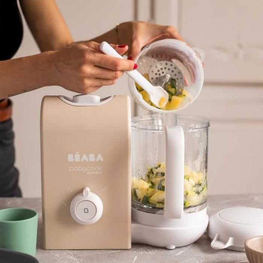 Trintuvas - garintuvas BEABA BABYCOOK EXPRESS BALTIC, Smėlio spalvos aprašymas - Prekės nuotrauka
