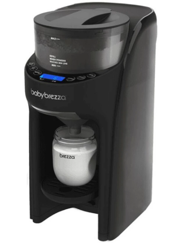 Pieno mišinio ruošimo aparatas Baby Brezza Formula Pro Advanced, Juodos spalvos aprašymas - Prekės nuotrauka