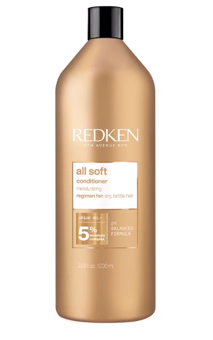 Redken All Soft Maitinamasis kondicionierius sausiems ir lūžinėjantiems plaukams, 1000 ml aprašymas - Prekės nuotrauka