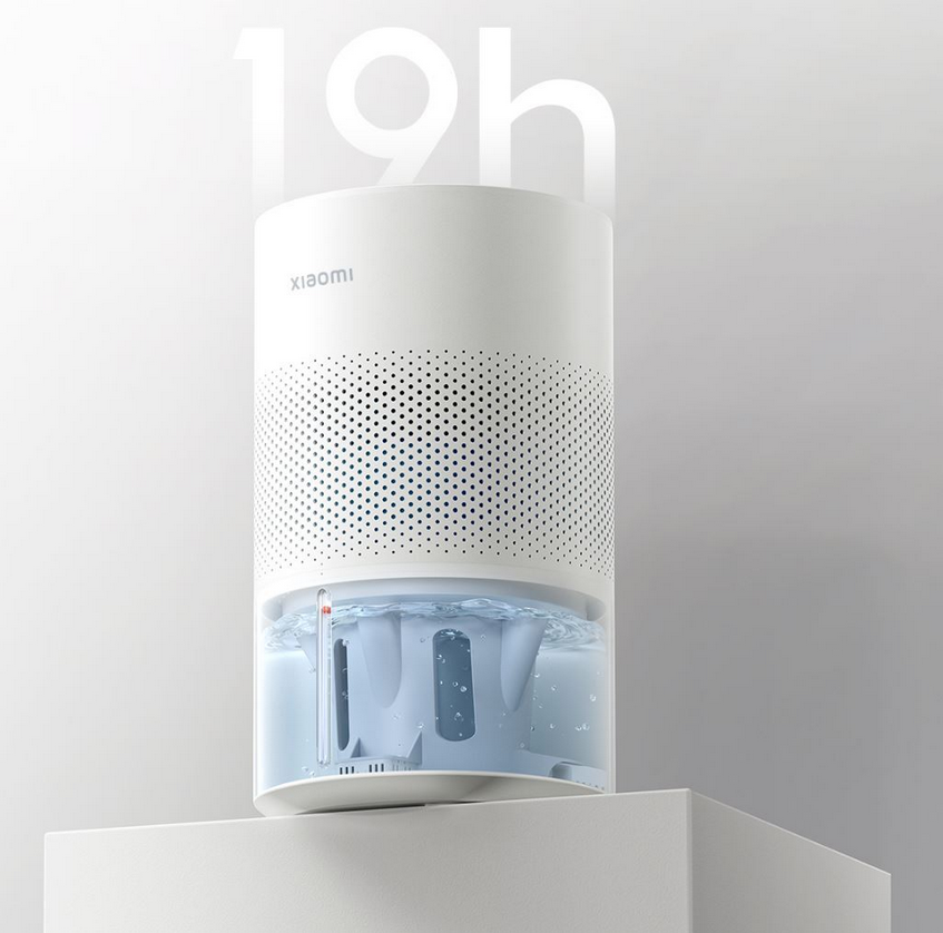 Išmanusis garinamasis drėkintuvas Xiaomi Humidifier EU Vandens bako talpa 4 L | Tinka kambariams iki 20 m² | Garavimo filtras | Drėkinimo pajėgumas 400 ml/val. | Baltos spalvos aprašymas - Prekės nuotrauka