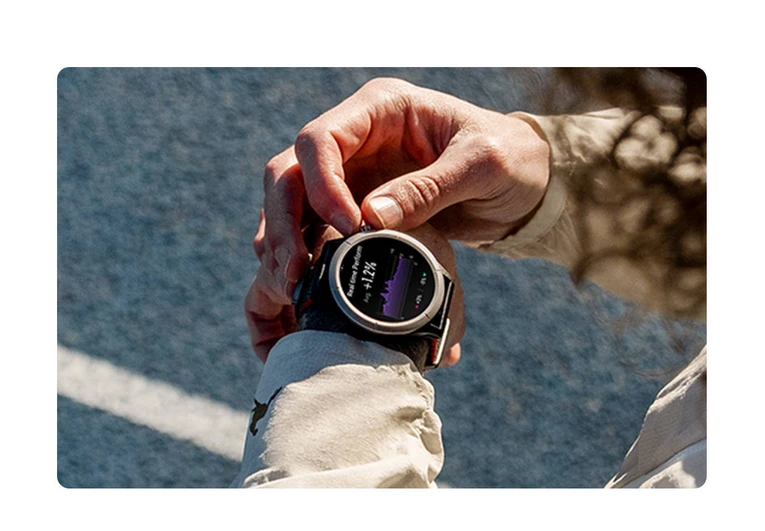 Išmanusis žiedas Amazfit Helio, Titano spalvos, 8 dydis aprašymas - Prekės nuotrauka