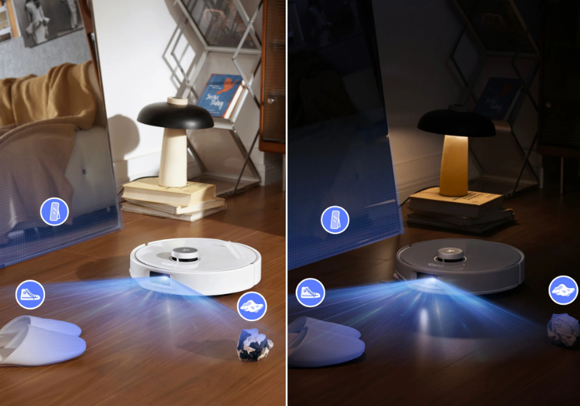 Dulkių siurblys - robotas Roborock Q Revo Edge, Baltas aprašymas - Prekės nuotrauka