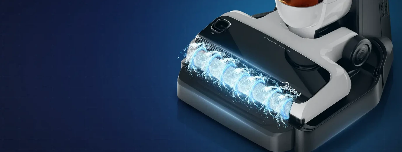 Dulkių siurblys Midea X10 Black aprašymas - Prekės nuotrauka