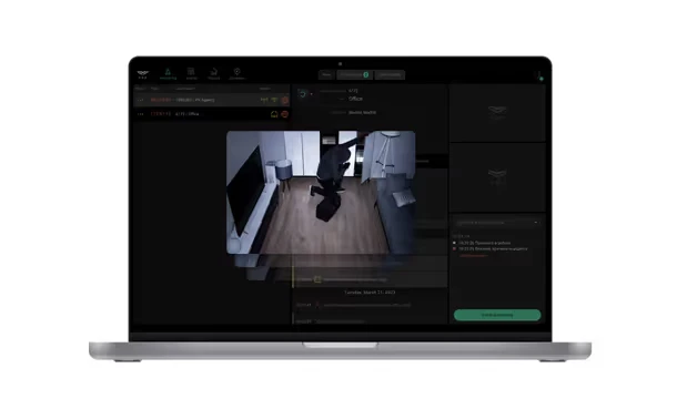 Ajax MotionCam judesio detektorius su fotokamera (juodas) aprašymas - Prekės nuotrauka