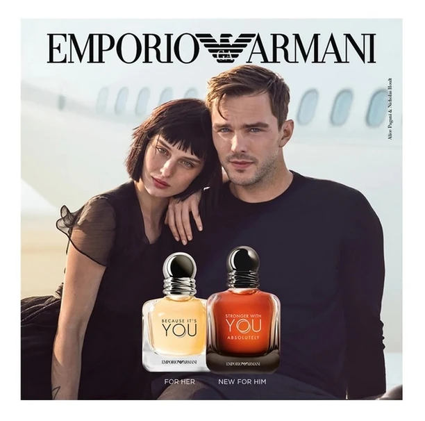 Kvepalai vyrams Emporio Armani Stronger With You Absolutely EDP, 50 ml aprašymas - Prekės nuotrauka