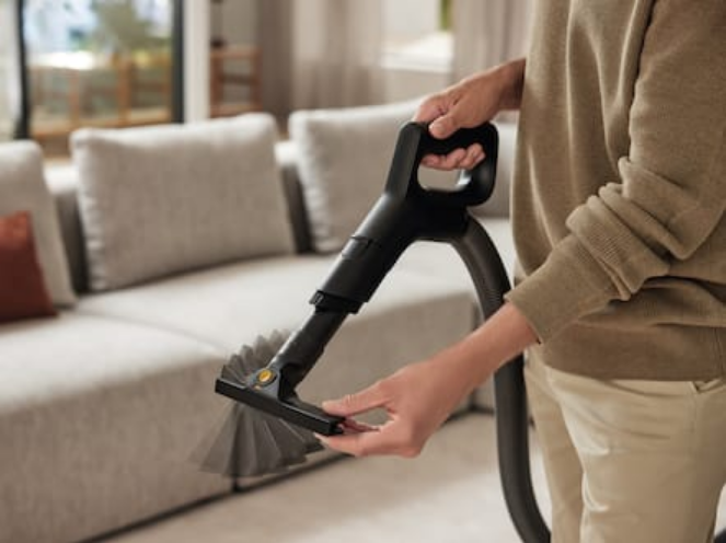 Dulkių siurblys Miele Guard L1 Flex, Geltonos spalvos aprašymas - Prekės nuotrauka