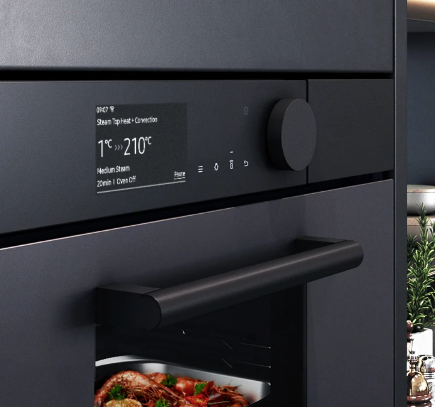 Orkaitė Samsung Infinite Compact Oven - NQ50T8939BK, Pilkos spalvos aprašymas - Prekės nuotrauka