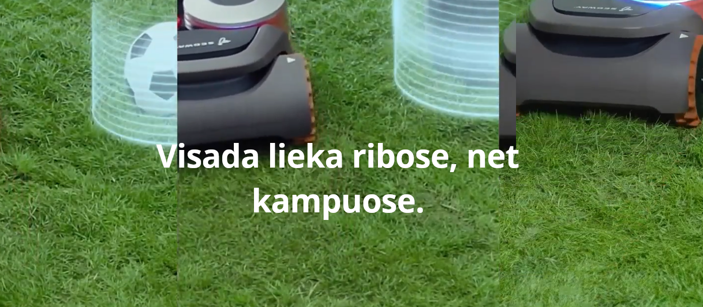 Vejos robotas SEGWAY Navimow H500E-VF aprašymas - Prekės nuotrauka