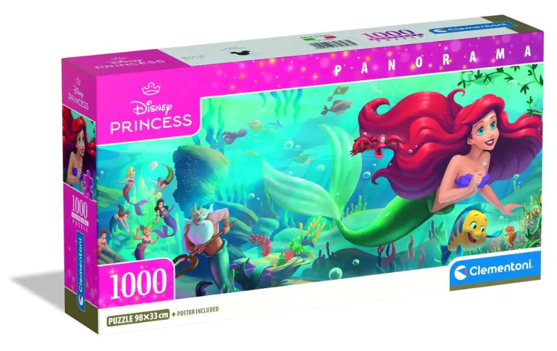 Clementoni Dėlionė 1000 vnt. - Princesė undinėlė aprašymas - Prekės nuotrauka