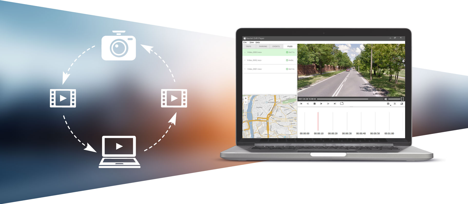 Vaizdo registratorius Navitel R67 2K aprašymas - Prekės nuotrauka