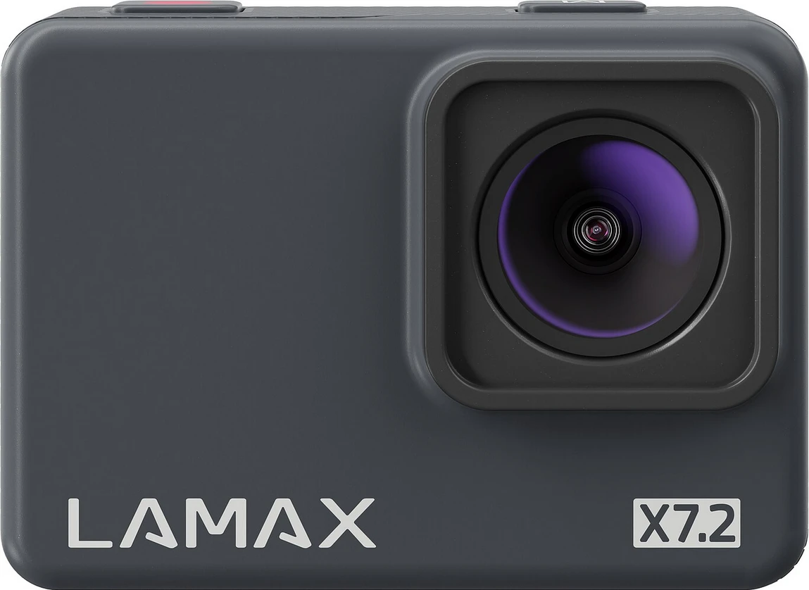 Veiksmo kamera Lamax LAMAXX72, 4K Ultra HD | 65 g | Tamsiai pilkos spalvos aprašymas - Prekės nuotrauka