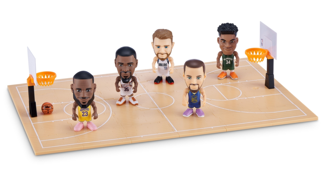 5 SURPRISE miniatiūrų rinkinys NBA Ballers, 1 serija, 77490GQ9 aprašymas - Prekės nuotrauka