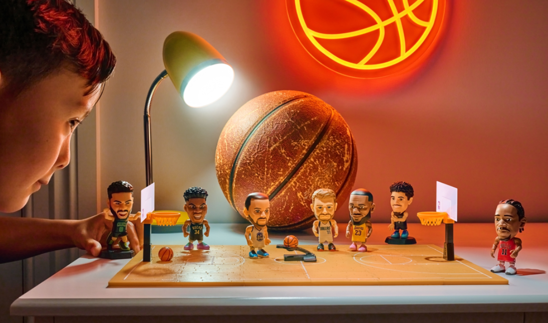 5 SURPRISE miniatiūrų rinkinys NBA Ballers, 1 serija, 77490GQ9 aprašymas - Prekės nuotrauka