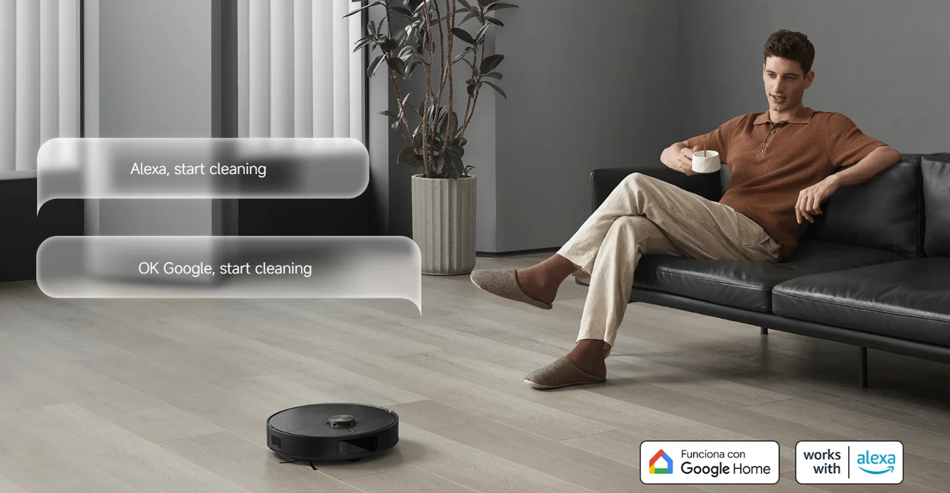 Xiaomi Robot Vacuum X20 Max dulkių siurblys - robotas, Juodos spalvos aprašymas - Prekės nuotrauka