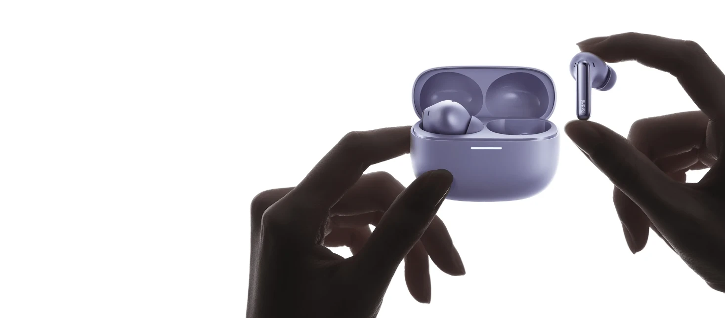 Ausinės Xiaomi Redmi Buds 6 Pro, Baltos spalvos aprašymas - Prekės nuotrauka