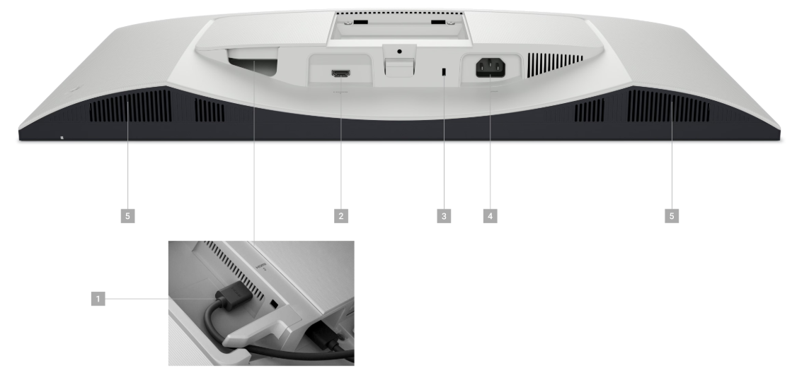 Monitorius Dell S2725HS/68.60 cm (27.0”)/IPS/ FHD/16:9/100 Hz/300 cd/m2/Tilt/Swivel/Pivot/Integrated 2 x 5W speakers aprašymas - Prekės nuotrauka