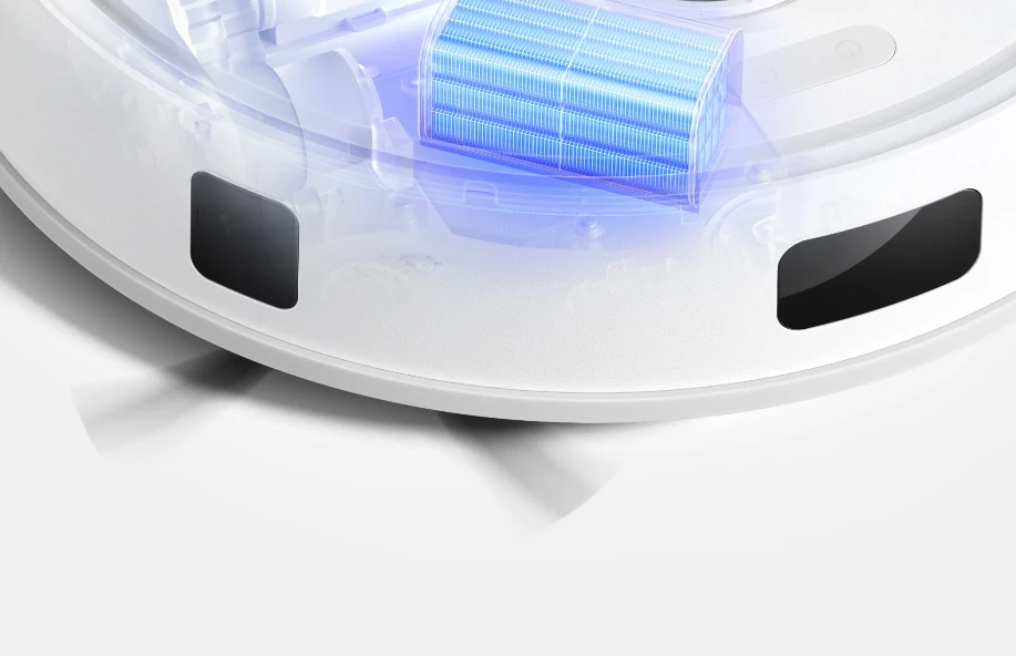 Dulkių siurblys - robotas Mova E20, Juodas aprašymas - Prekės nuotrauka