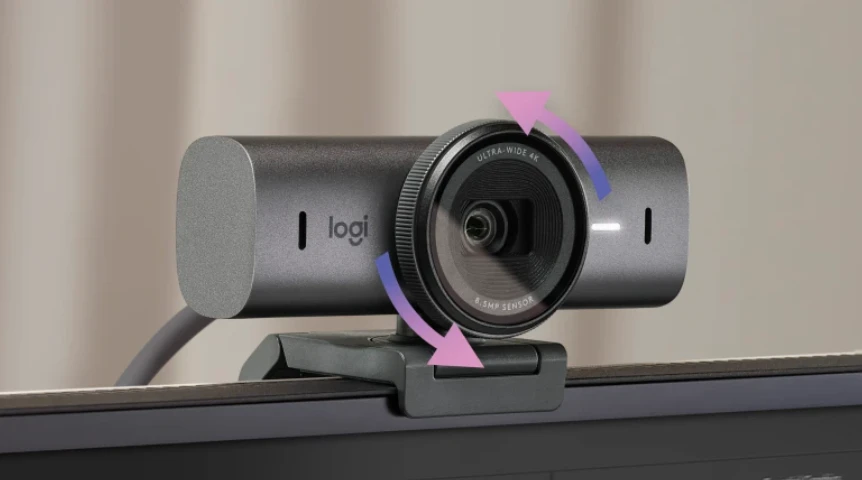 Logitech MX Brio 705 internetinė kamera verslui, spalva: grafito (960-001530) aprašymas - Prekės nuotrauka