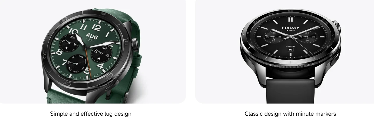 Išmanusis laikrodis Xiaomi Watch S4, Sidabrinės spalvos aprašymas - Prekės nuotrauka