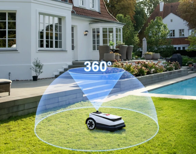Belaidis vejos pjovimo robotas Ecovacs GOAT 0500 Panorama aprašymas - Prekės nuotrauka