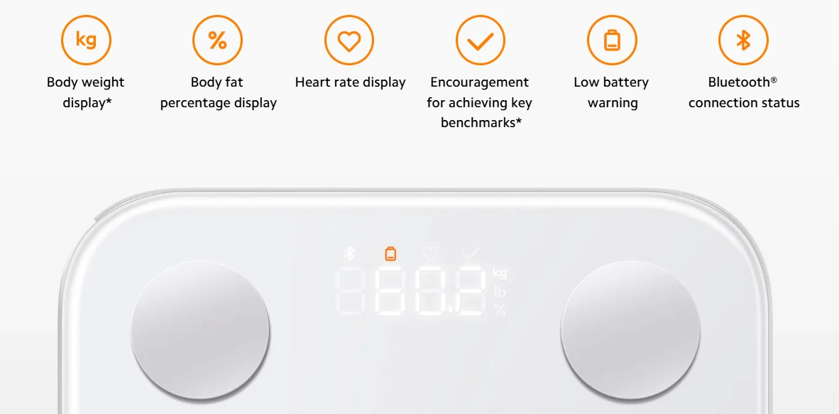 Xiaomi kūno sudėties svarstyklės 